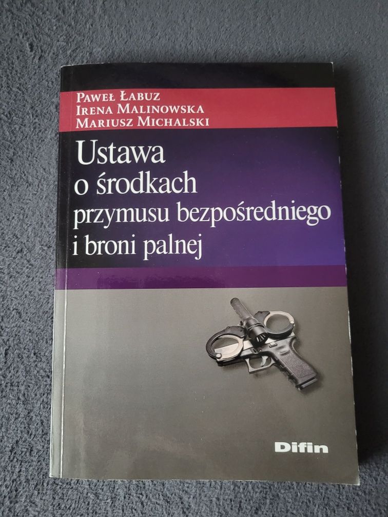 Ustawa o środkach przymusu bezpośredniego i broni palnej