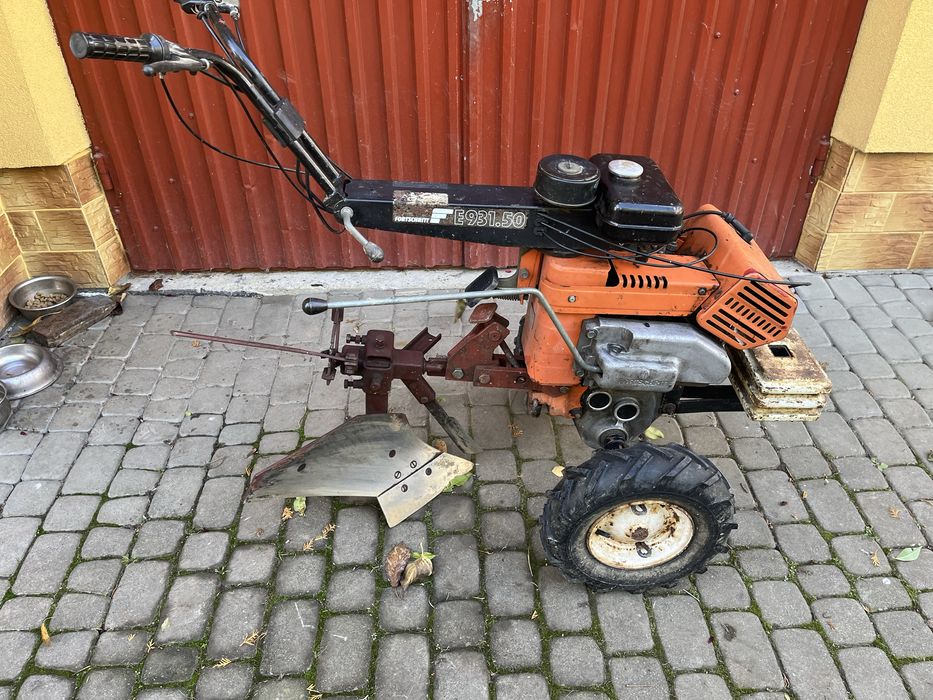 Traktorek Fortschritt E931.50 Dzik Glebogryzarka Pług Simson S51