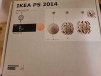 Candeeiro NOVO suspenso, branco/cor de cobre, 35 cm-IKEA PS 2014