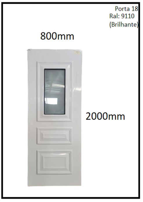 Painel de Porta Branco