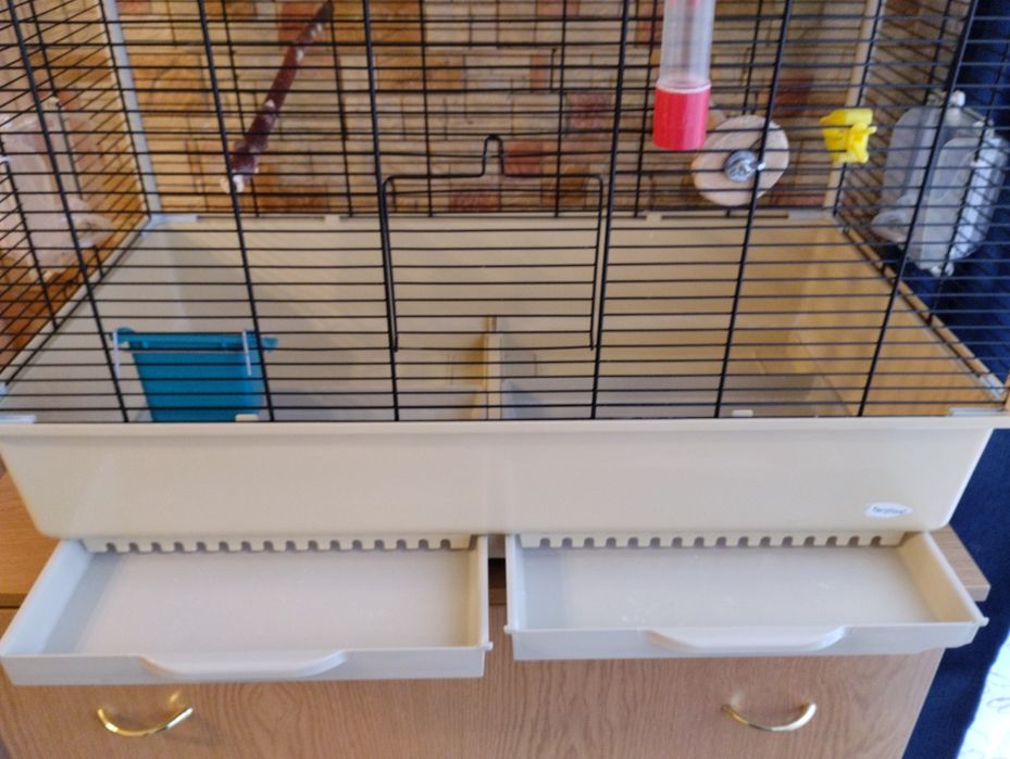 Велика клітка Ferplast Piano 5  для хвилястих папуг та малих птахів