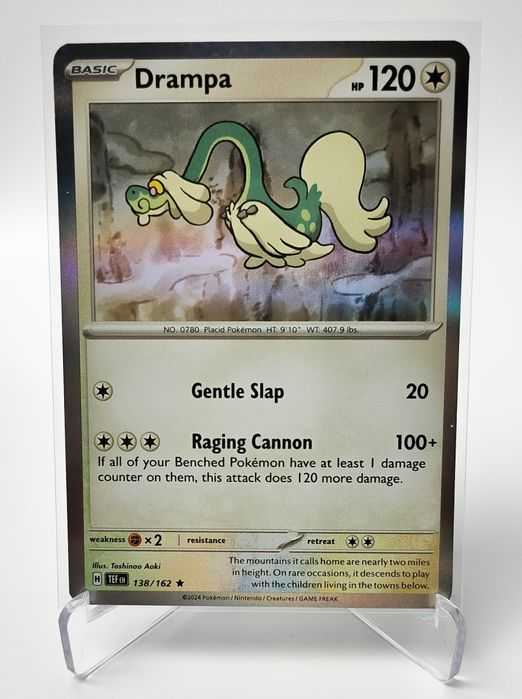 Drampa 138/162 holo karta pokemon Temporal Forces