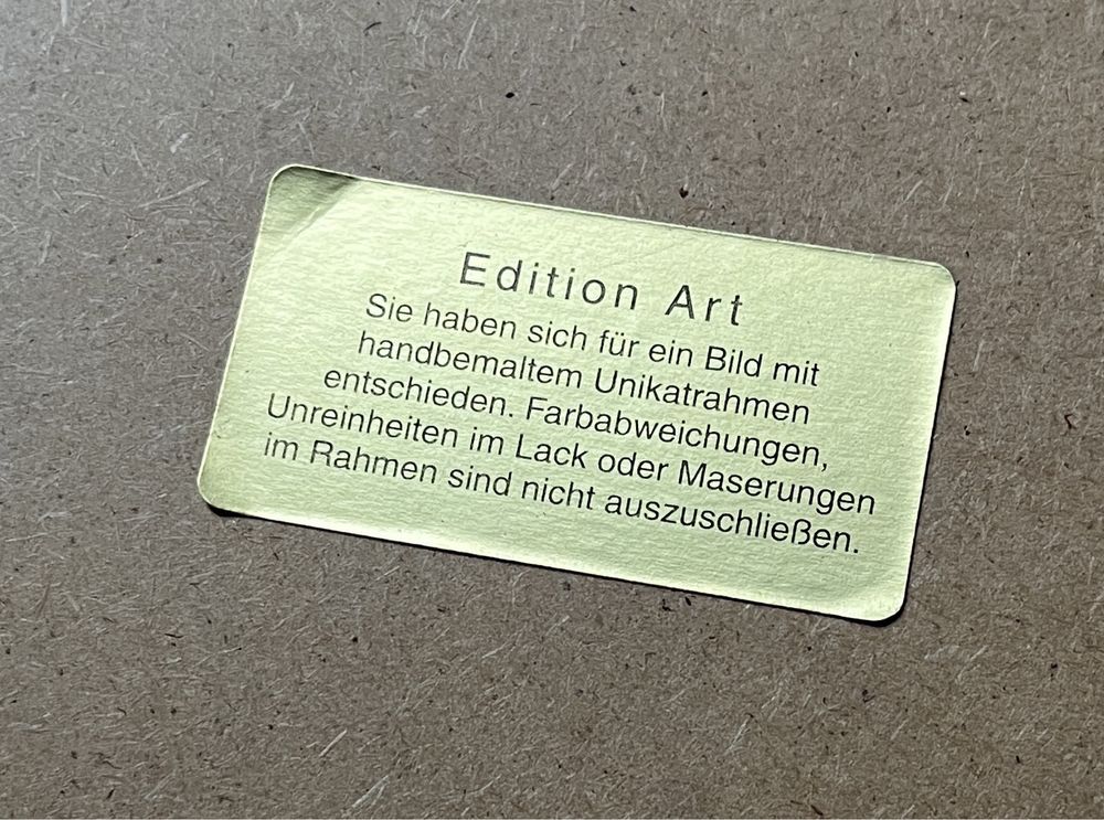 Abstrakcja - wielka grafika Claus Schenke 1970r limitowana 83x62