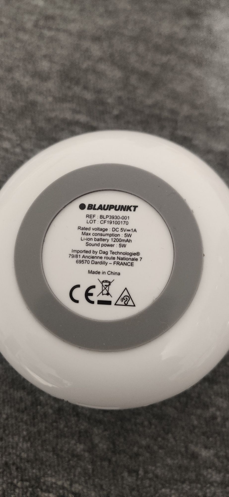 Głośnik przenośny Blaupunkt BLP3930