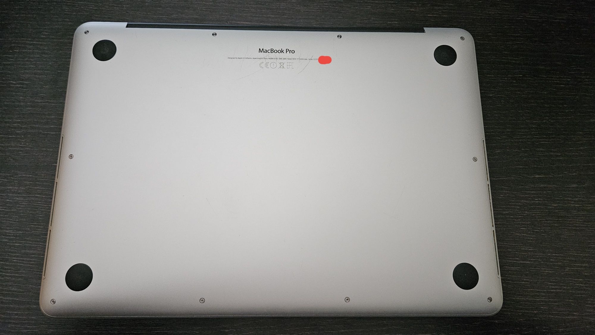 MacBook pro 13 (early 2015) 16 Gb / 1 TB. Гарний стан. Нова батарея.