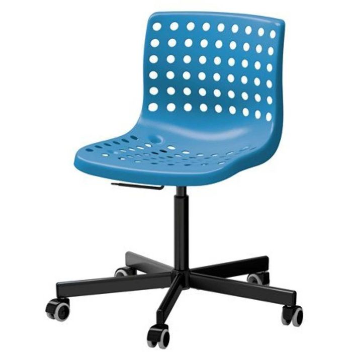 SKÅLBERG / SPORREN cadeira de trabalho azul IKEA / preto (*15€*)-1
