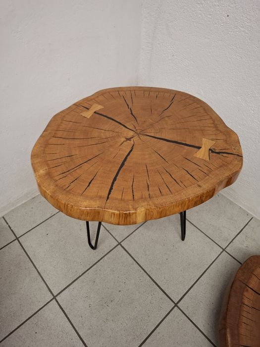 Stolik kawowy, żywica