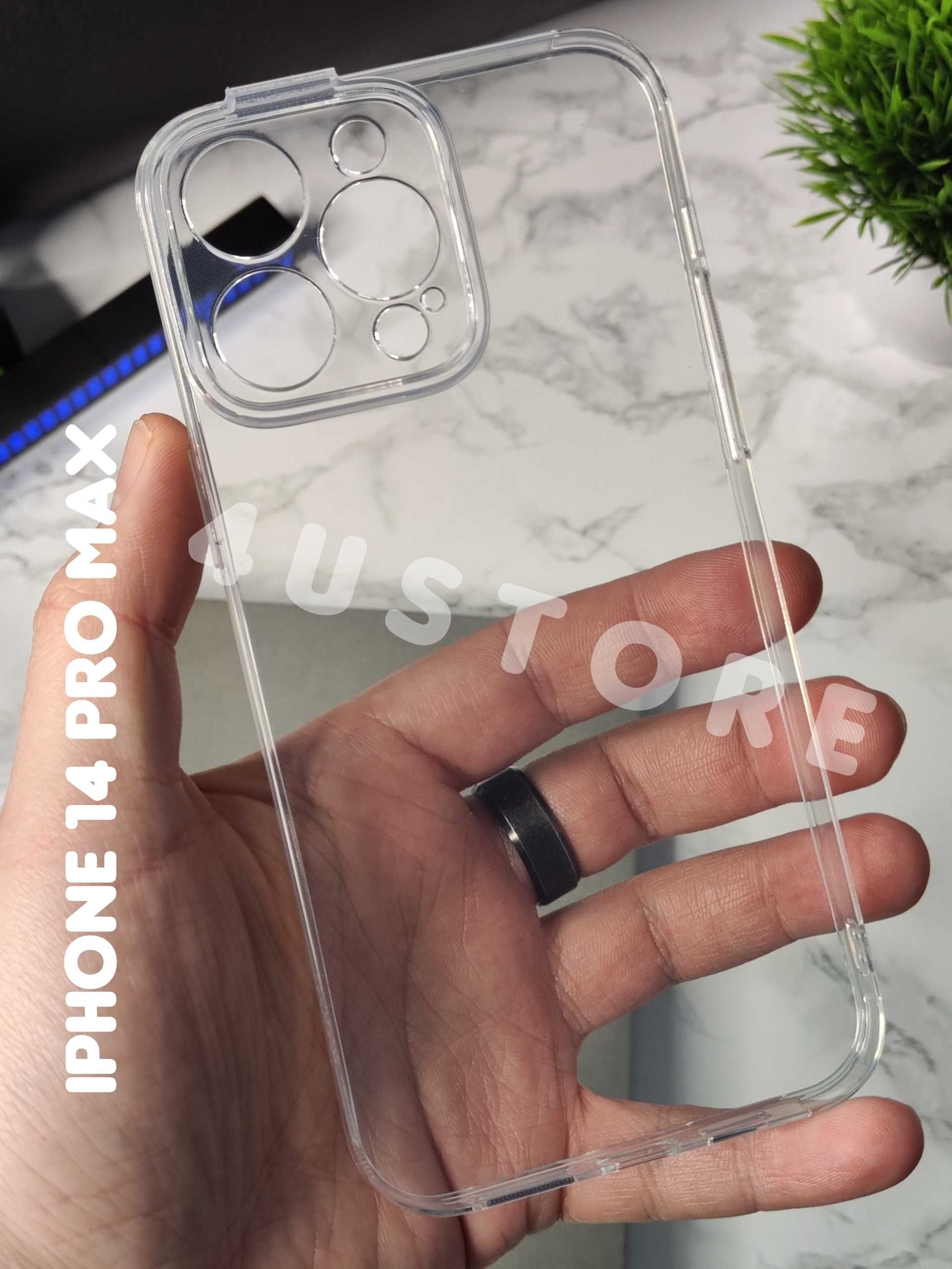 Чехол Baseus на iPhone 13 14 Pro Max прозрачный чохол прозорий