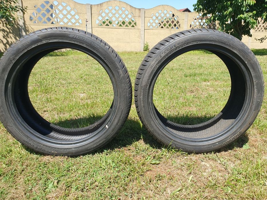 205/45 R17 Dwie opony zimowe 88V Hankook Winter 2020r