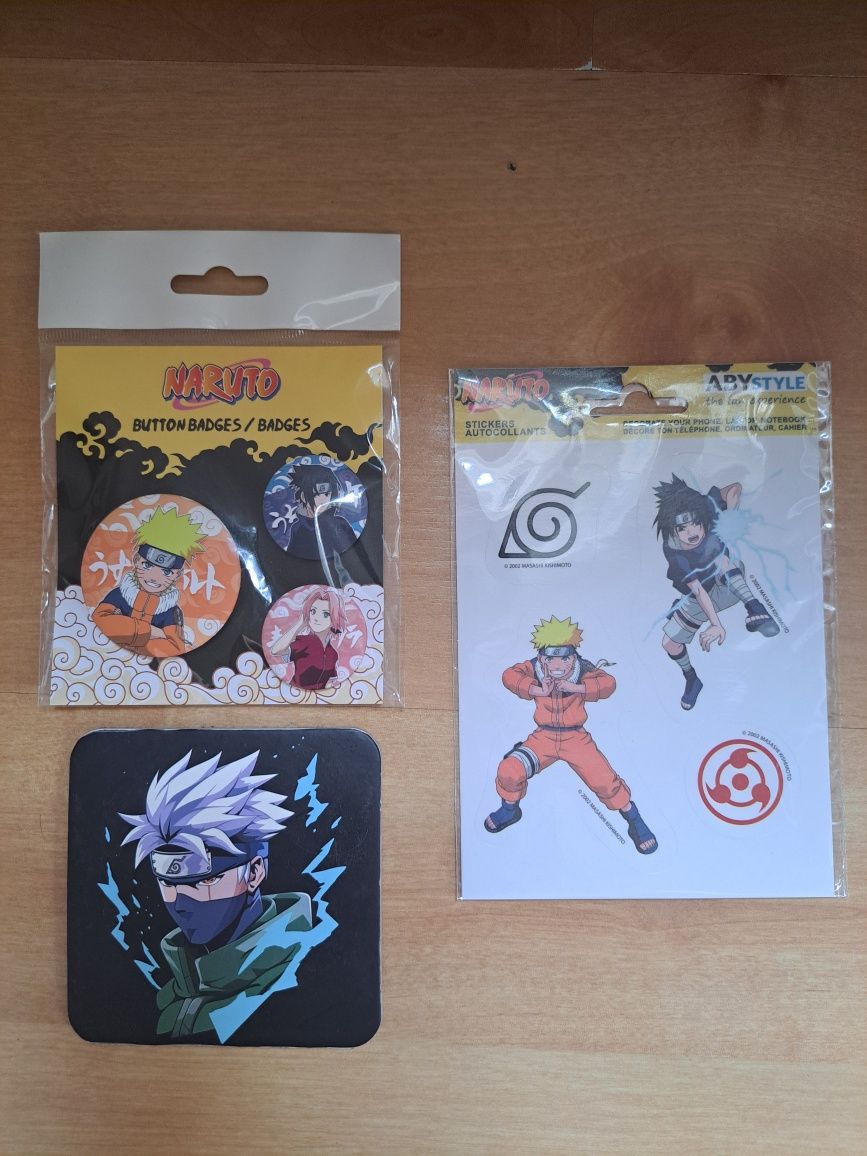 Zestaw akcesoriów Naruto.