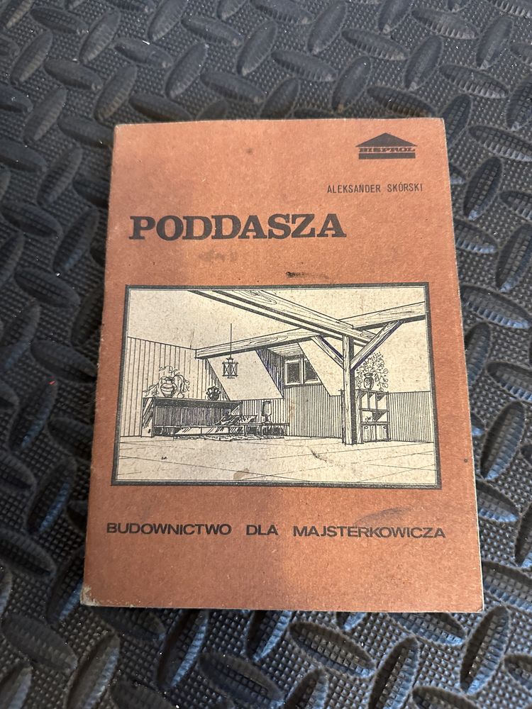 Stare czasopismo budowlane książka magazyn Poddasza PRL