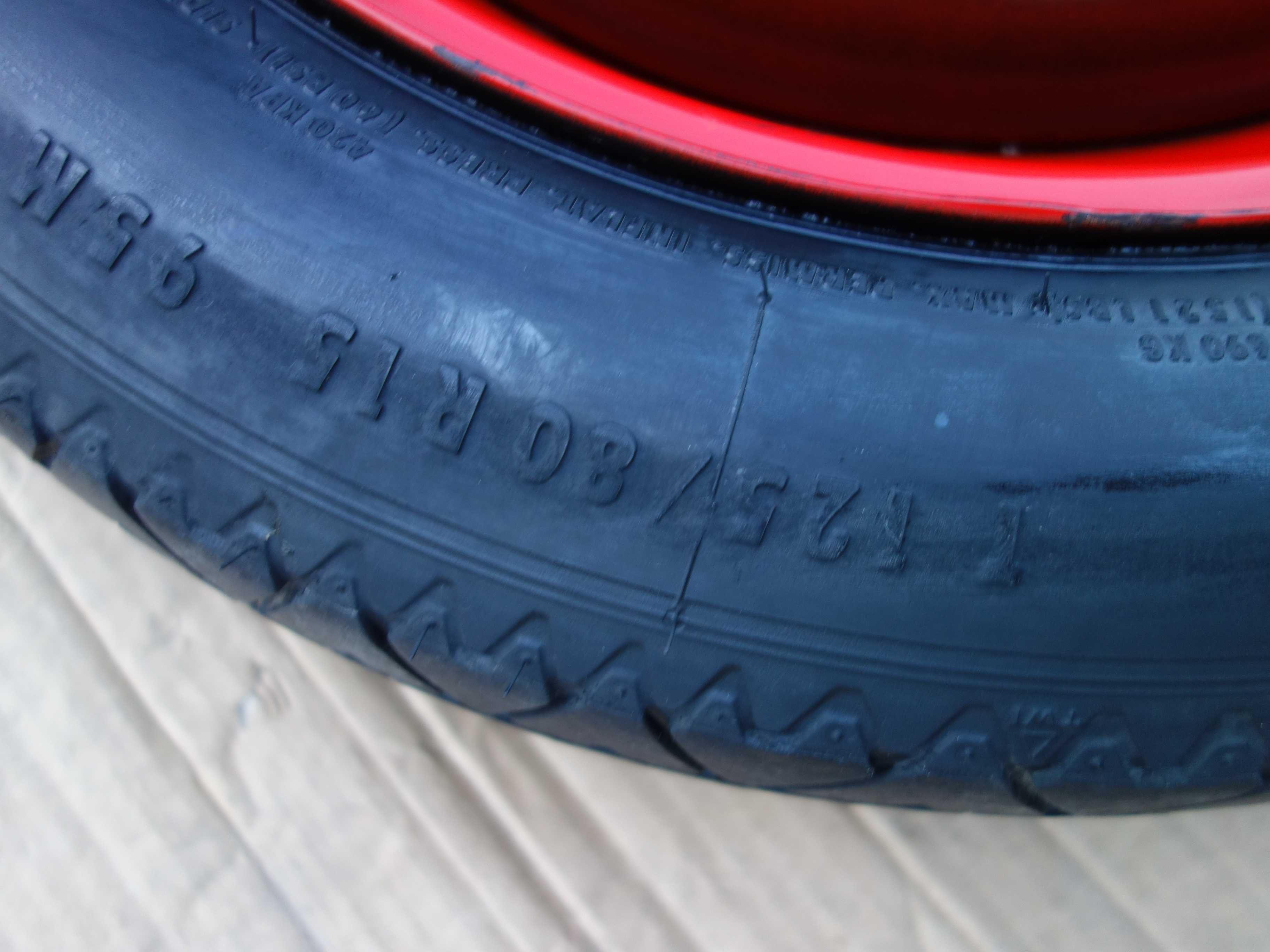 Koło Zapsowe Dojazdowe FORD FIESTA MK7 MK8 B-MAX 15'' 4X108