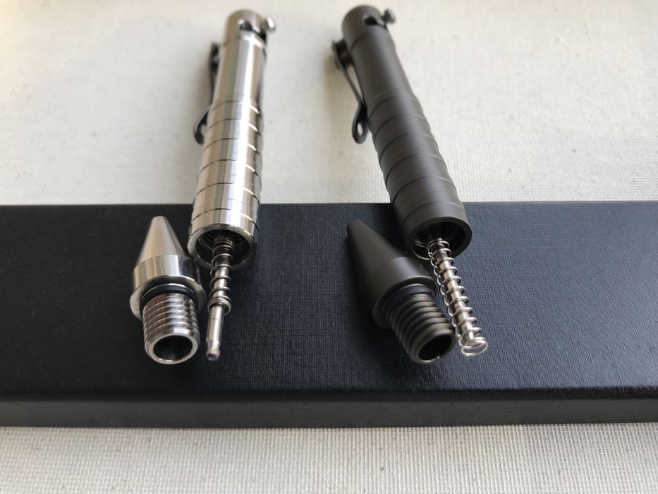 Титан. Алюміній. Bolt Action. Тактична кулькова ручка.