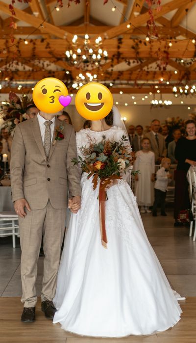 Suknia ślubna księżniczka