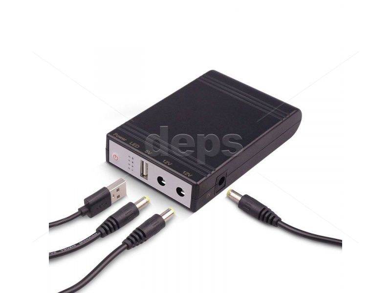 Mini ups, ібж, повербанк для роутера WIFI , модема USB, 12v,12v 2A 38w