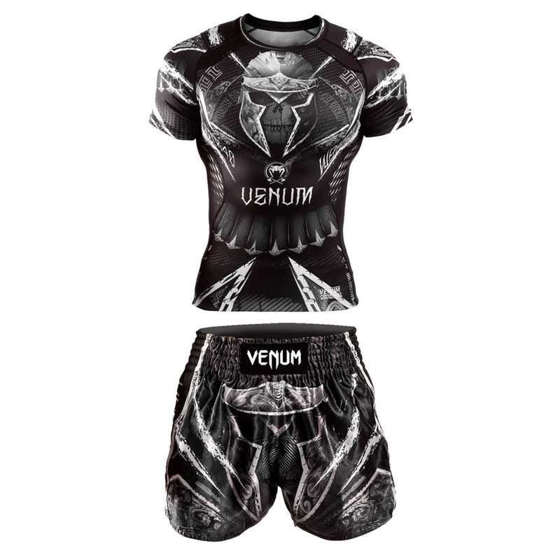 Комплект 3 в 1 Venum Gladiator 4.0, венум рашгард, футболка.