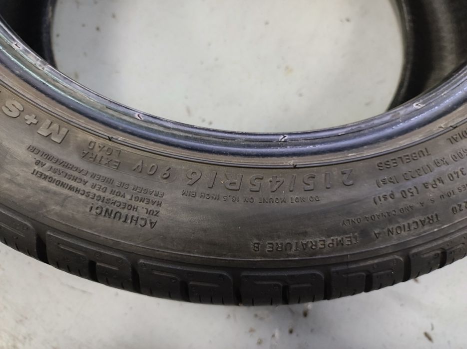 215/45R16 Dunlop SP Sport 01 A/S całoroczne