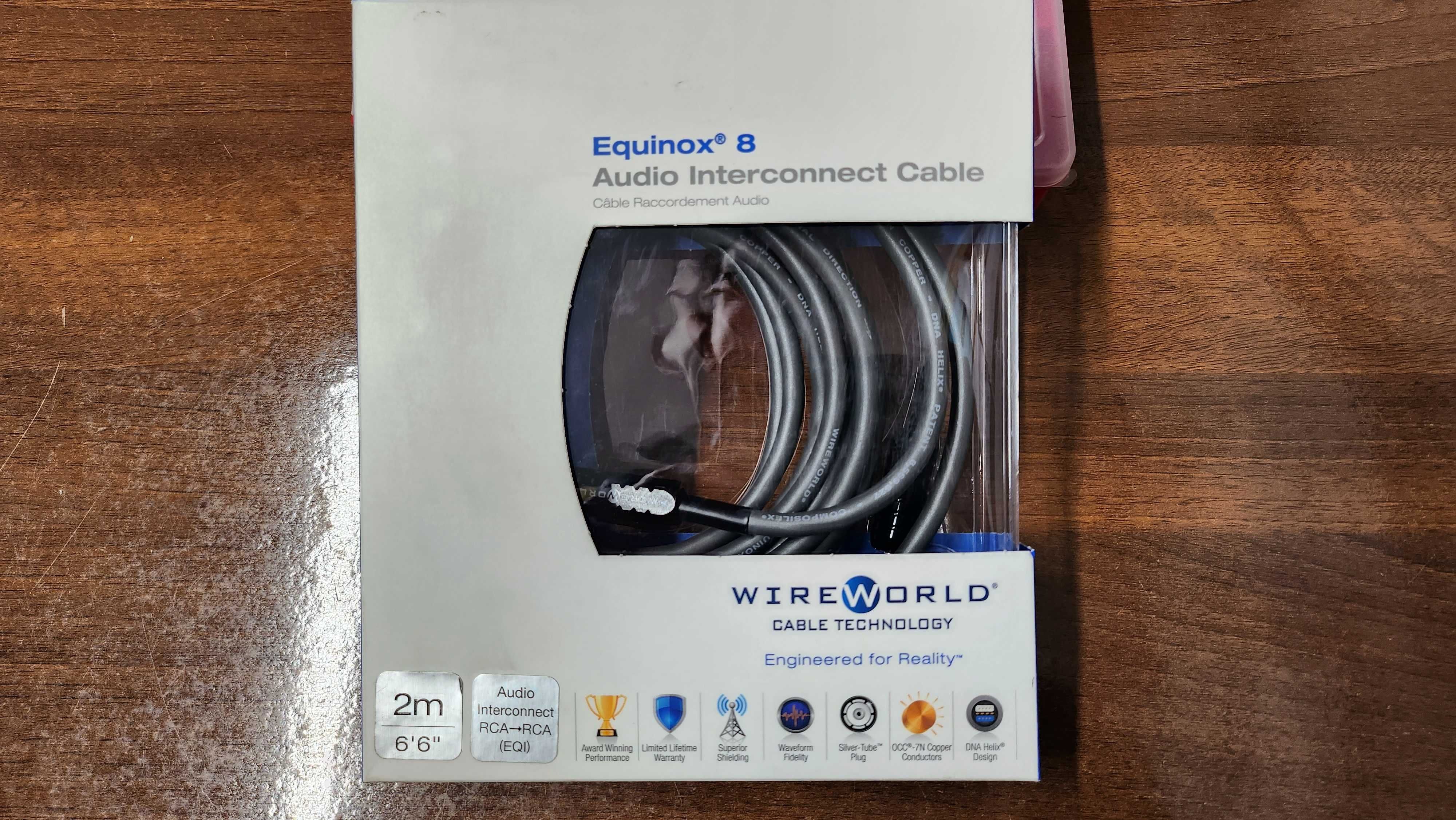 WireWorld Equinox 8 cabo RCA, de 2m