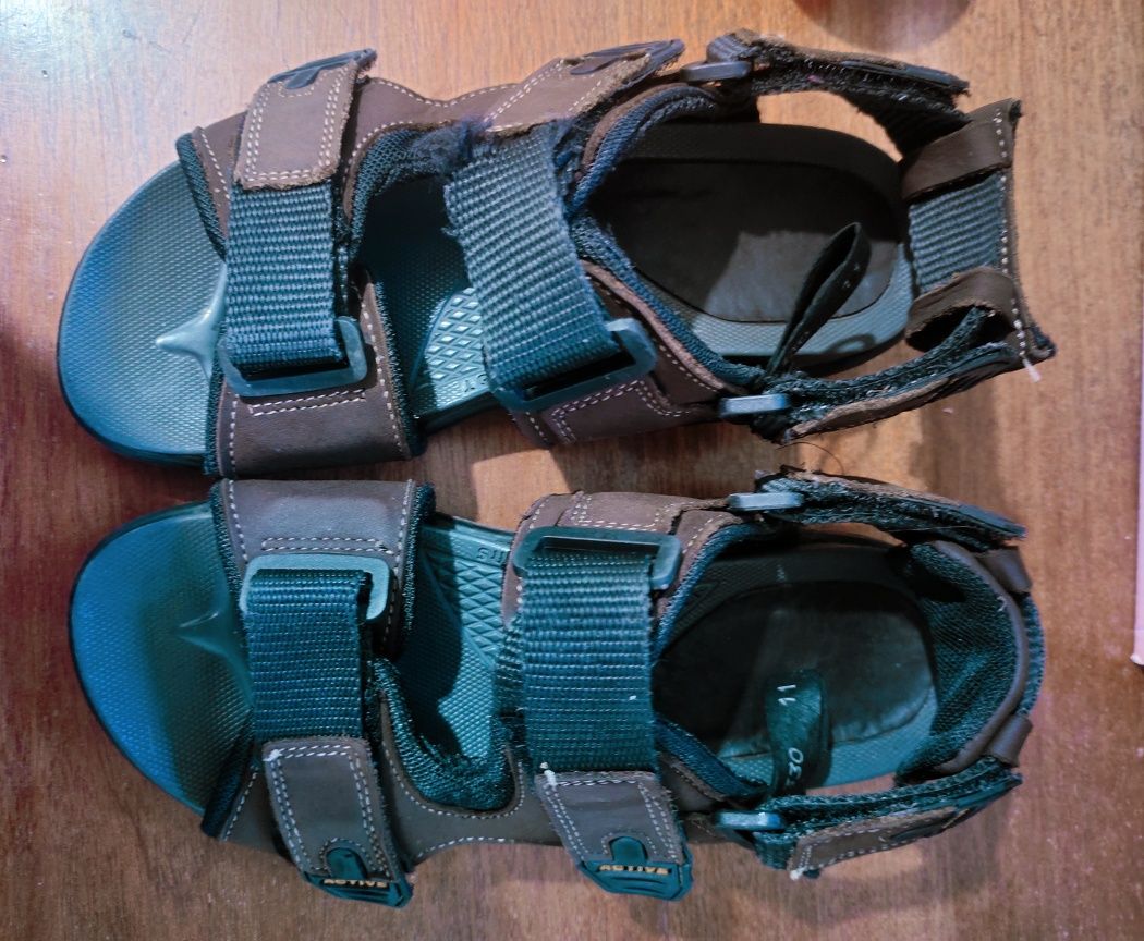 Шкіряні спортивні сандалі босоніжки устілка 22,5см , кожаные сандали