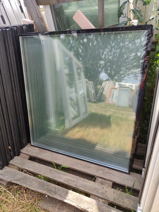 Szyby zespolone z okien pcv 43 x 111 duża ilość