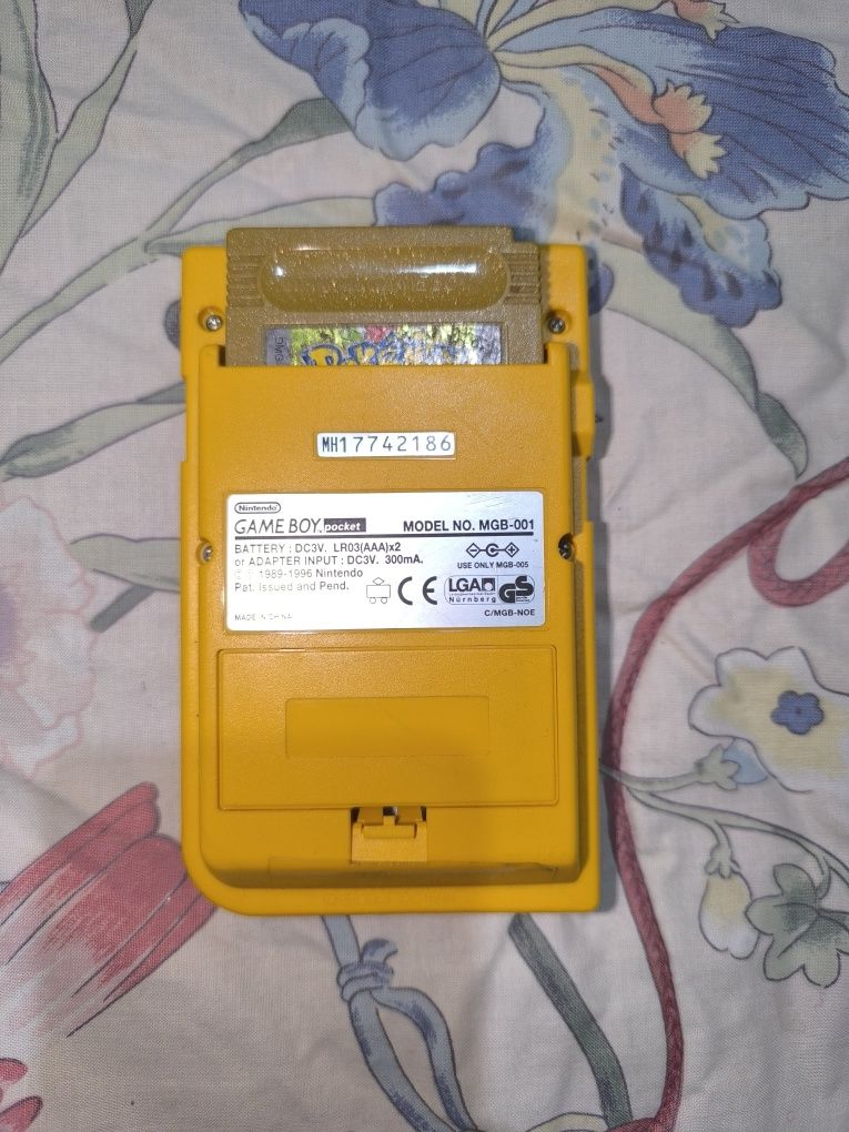 Gameboy pocket com jogo