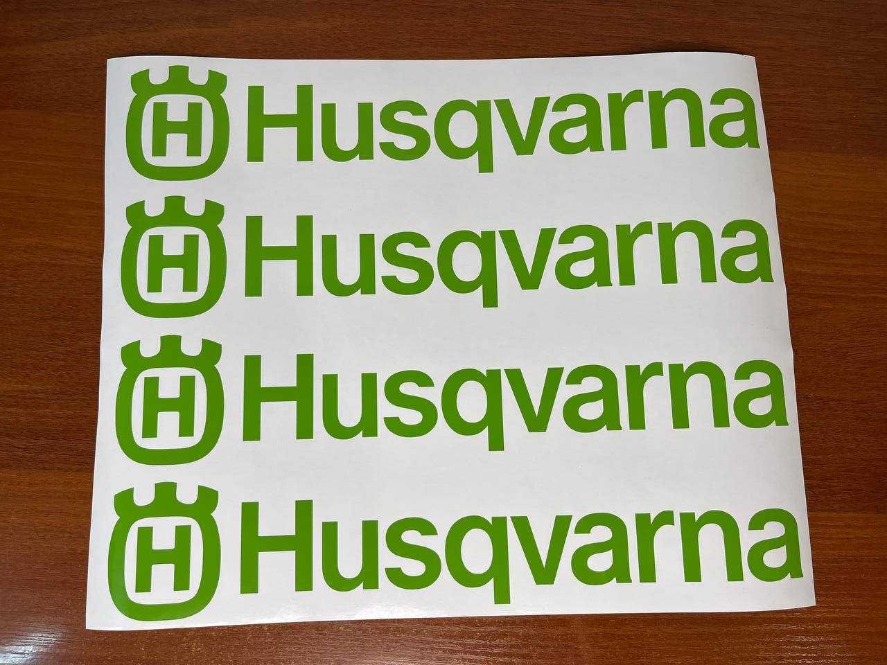 Husqvarna колекційні вінілові наклейки на мото велосипед кросс