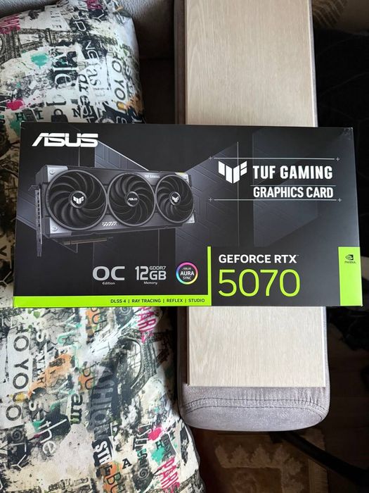 ASUS TUF Gaming GeForce RTX 5070 OC Edition 12GB GDDR7