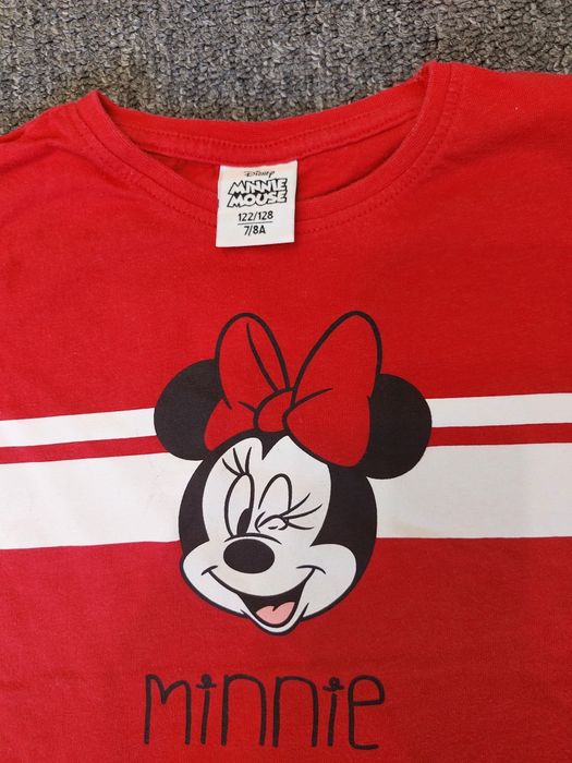 Bluzka czerwona  122/128