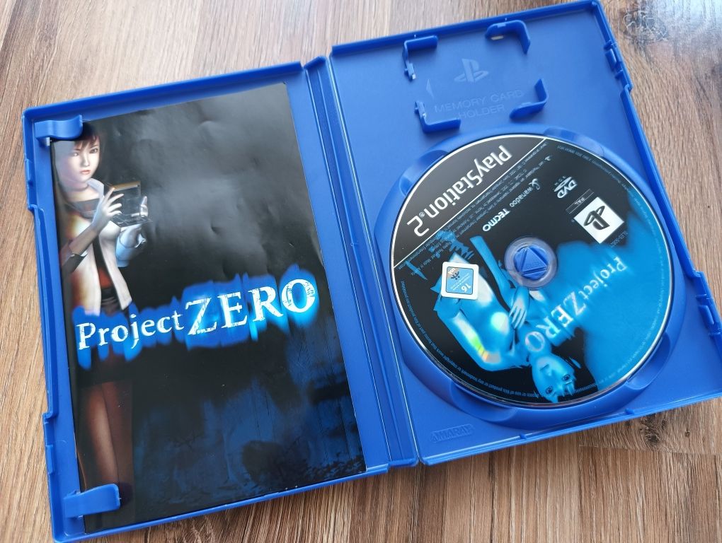 Gra PS2 unikatowa Project Zero Fatal Frame wydanie premiera angielskie