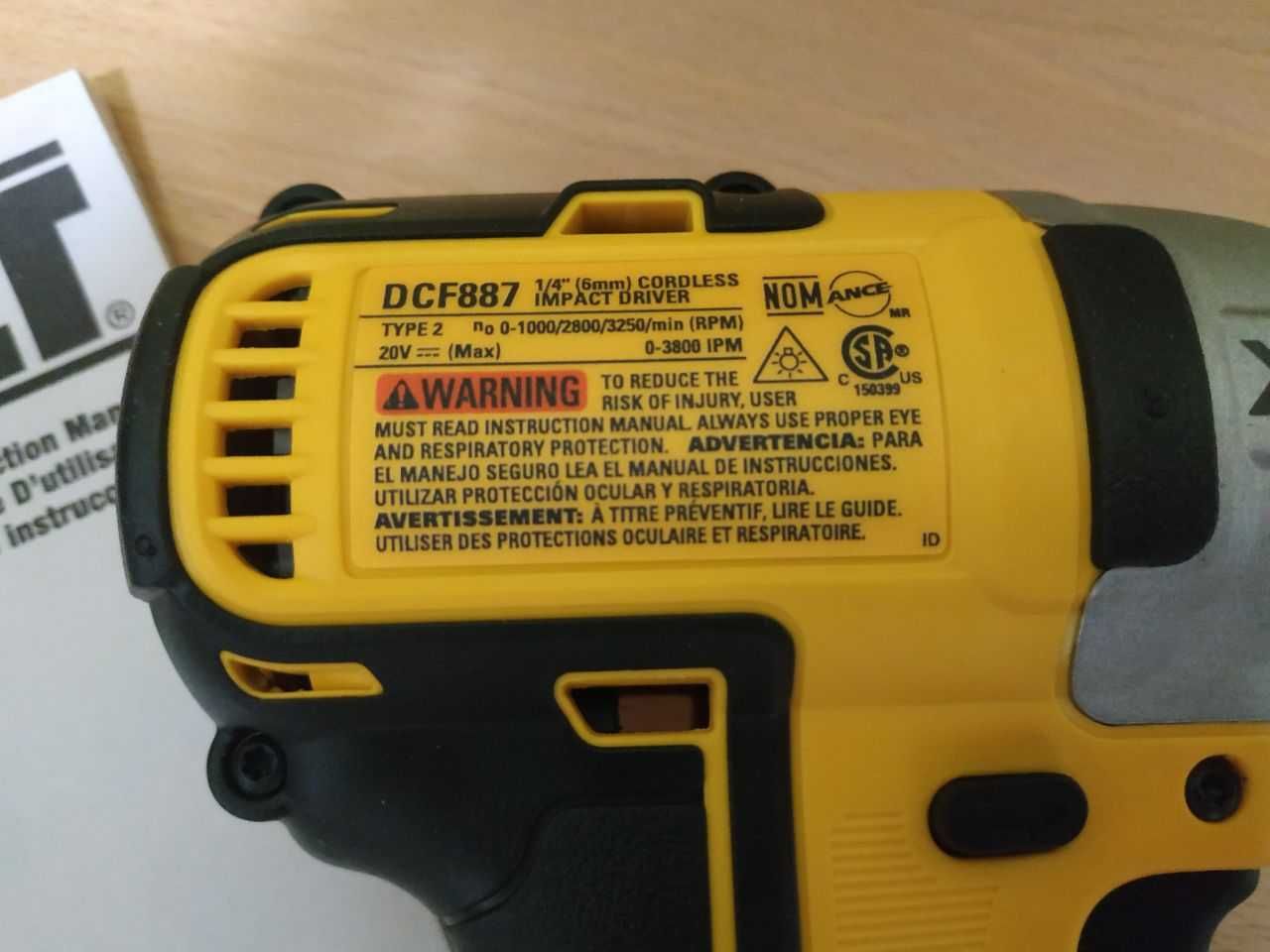 Гайковерт DeWalt DCF887 импакт