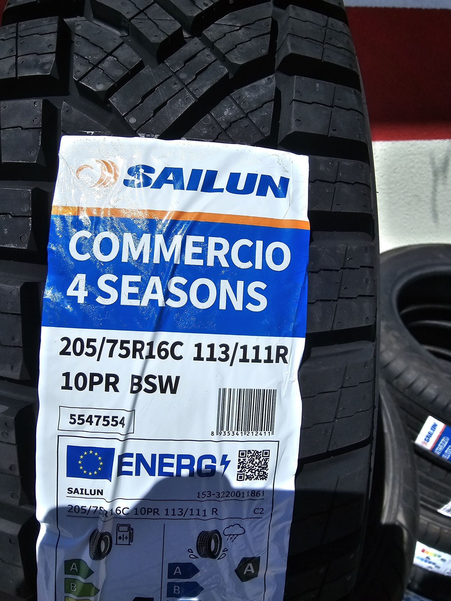 Opony dostawcze 205/75R16C 10PR Sailun 4Seasons MOCNE Agresywne ! Fv!