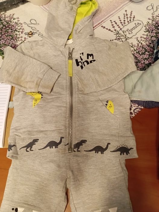 Paczka ubranek chłopiec rozmiar 80