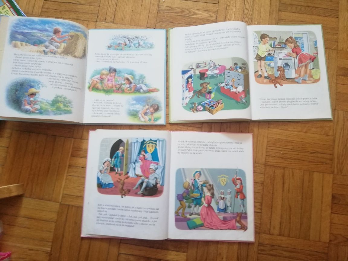 Trzy książki z serii Martynka