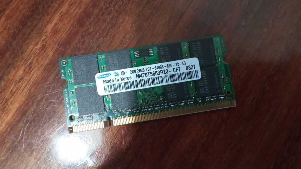 Оперативная память Samsung 2Gb/DDR2/800Mhz/Sodimm