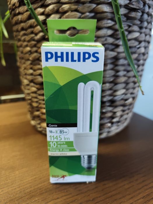 Świetlówka kompaktowa żarówka Philips genie 18 w 85 w E27 1145 lumenów