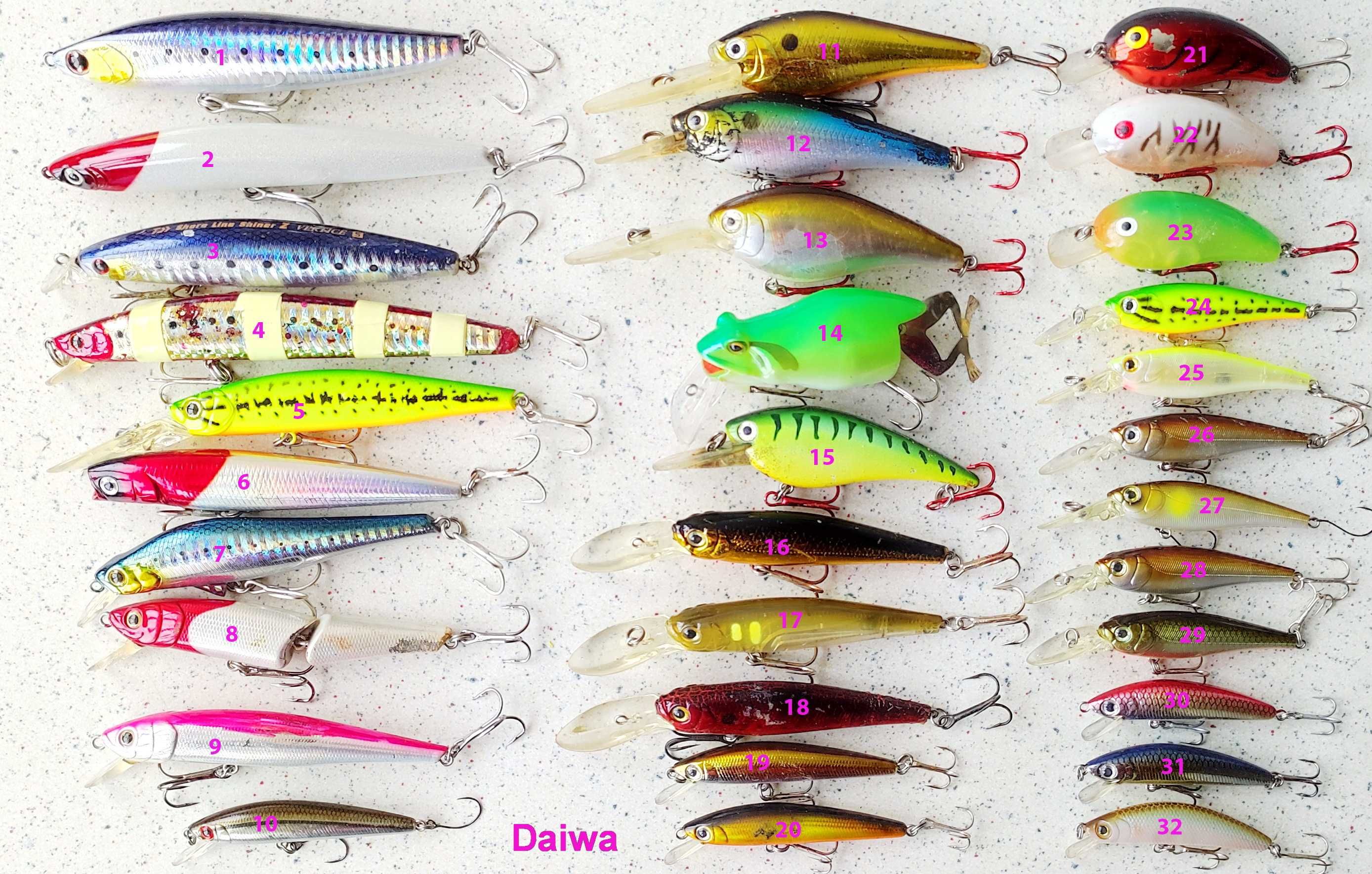 Воблеры Jackall Tsunekichi Daiwa