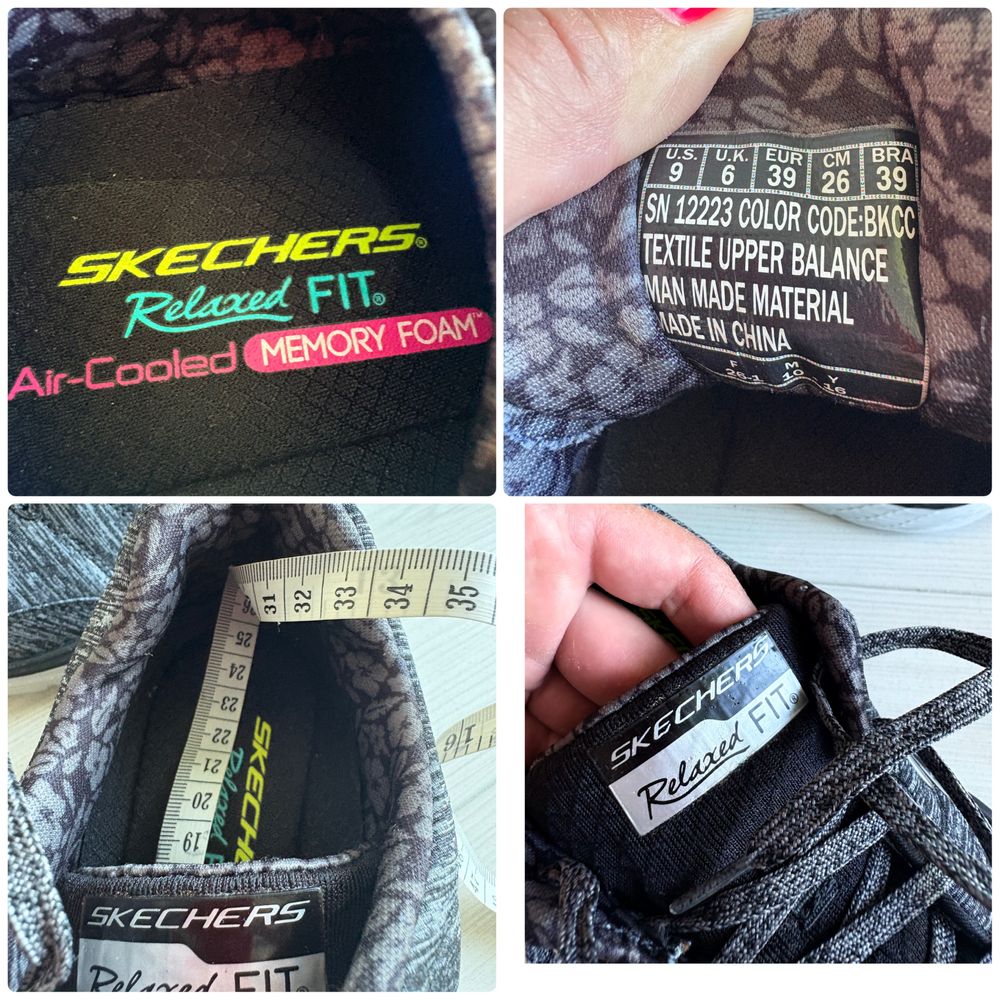 Нові жіночі кросівки Skechers Relaxed Fit. Розмір 39. Устілка 26 см.