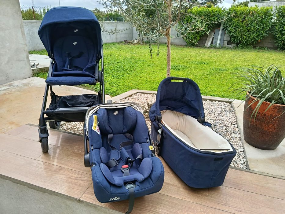Carrinho, alcofa e babycoque