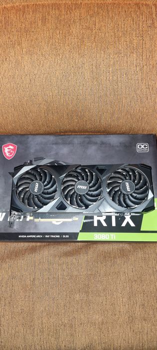 Placa gráfica RTX MSI 3080Ti Ventus 3X 12GB