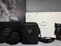 Сумка мужская Prada, Мужская сумка Прада