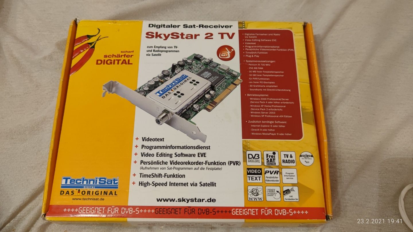 Karta PCI skystar 2