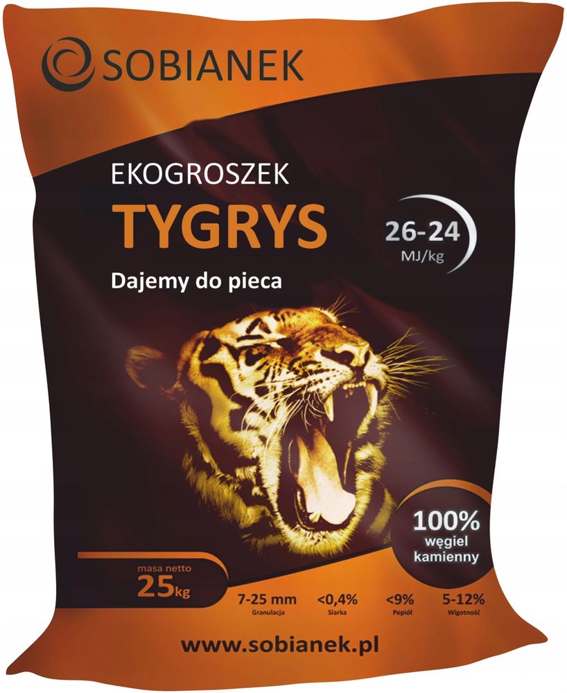 Groszek Plus Ekogroszek Sobianek TYGRYS ‼️