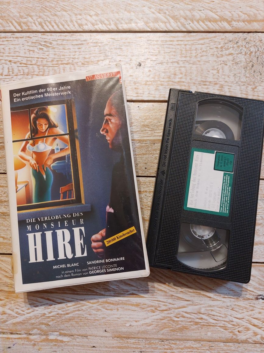 Die Verlobung des Monsieur Hire. Kaseta vhs