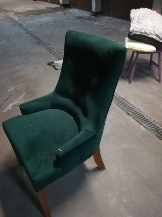 4 krzesła chesterfield WŁASNA ARANŻACJA