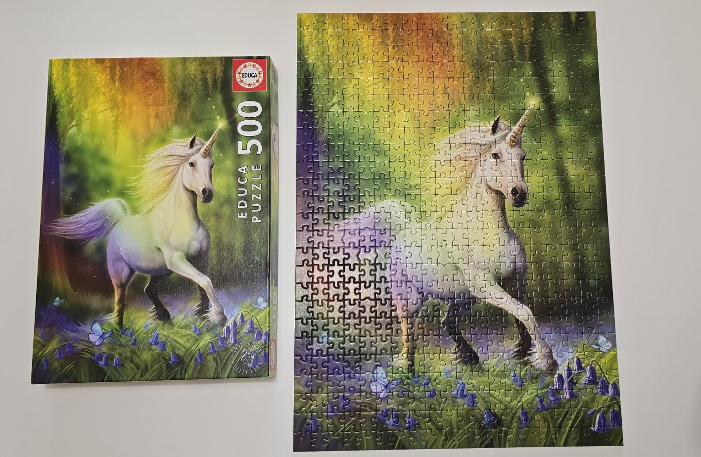 Puzzle unicórnio 500 peças da Educa