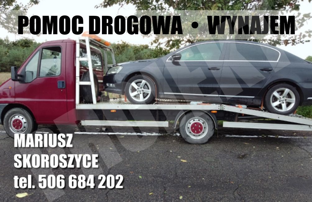 Wynajem i usługi pomoc drogowa laweta 7 x 24 Grodków Nysa