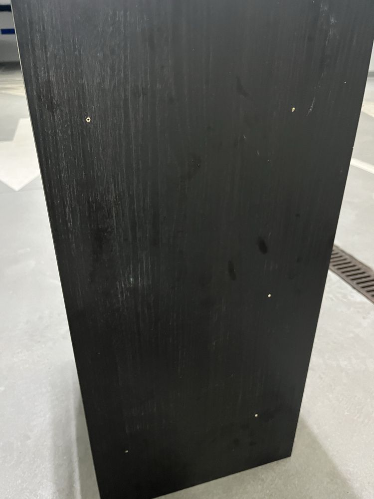Ikea METOD Obududowa 40x37x80 cm, Szafka, czarny