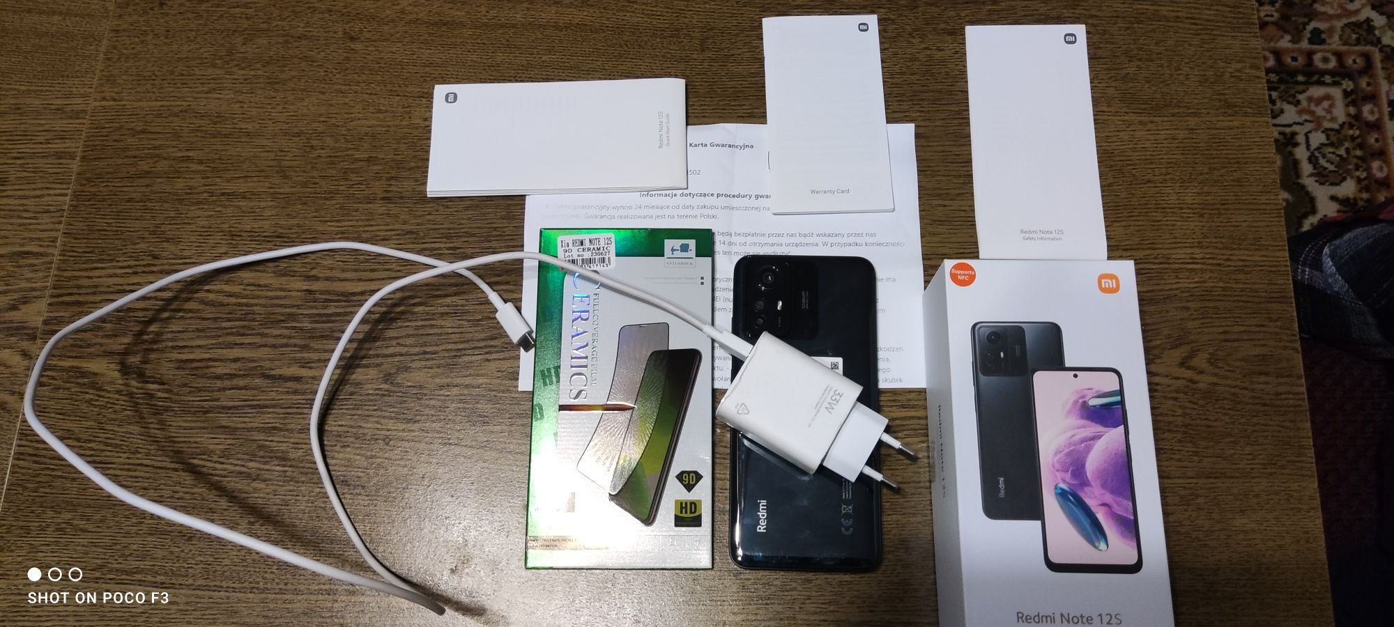 Xiaomi Redmi Note 12S, 8GB/256GB uszkodzony