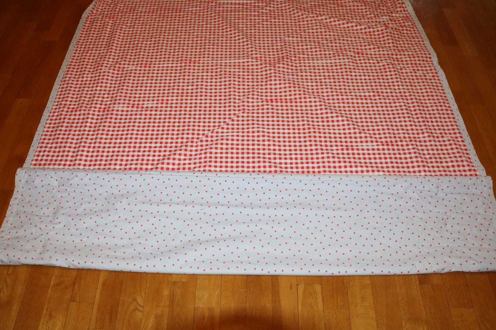 Cortina IKEA de duas faces – 100% algodão – 135x170 cm