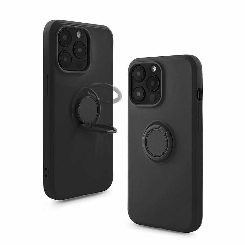 Etui RING pierścień do Samsung Galaxy S21 ULTRA - Czarne